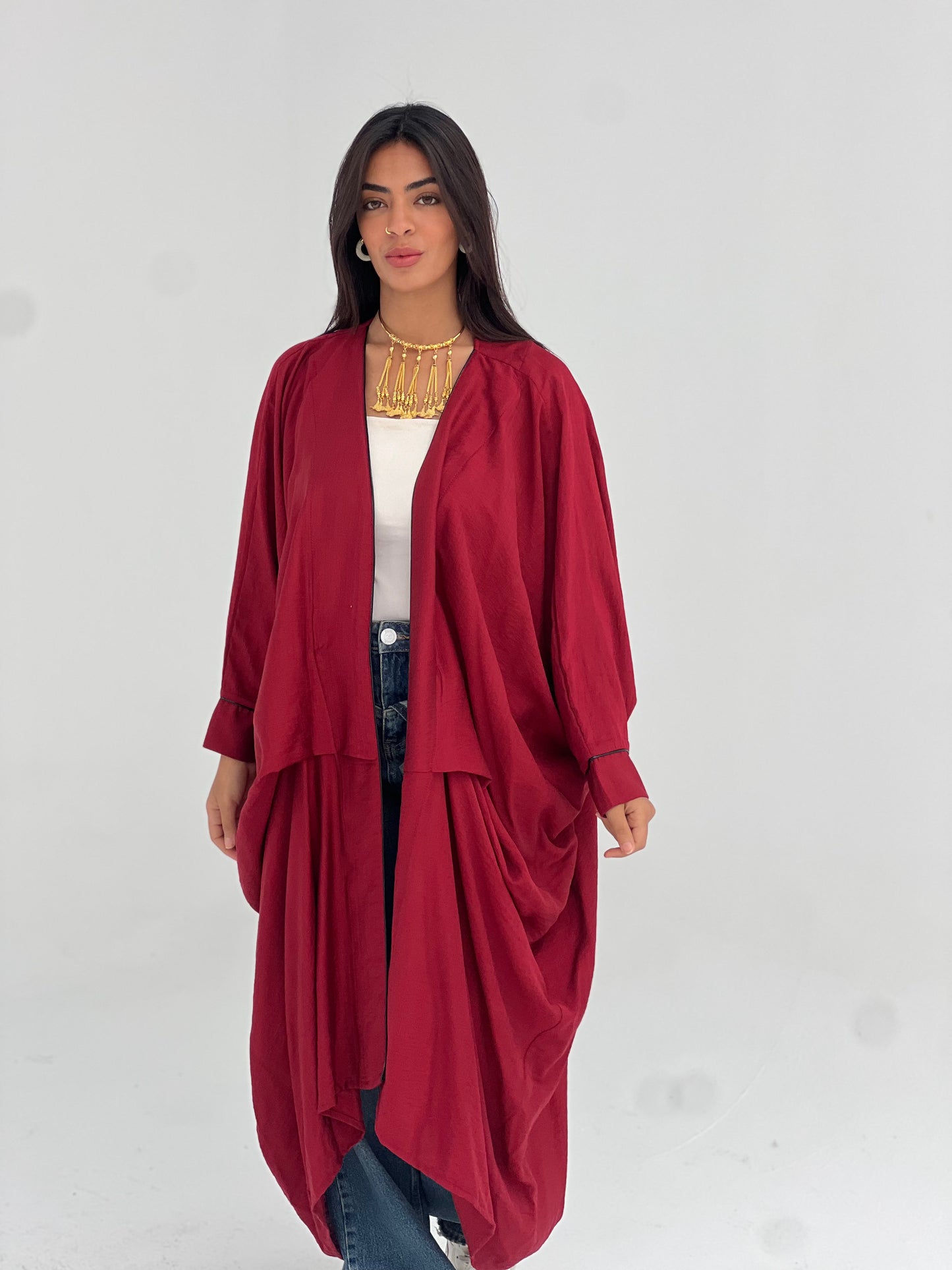 The Cherry Red Cardigan