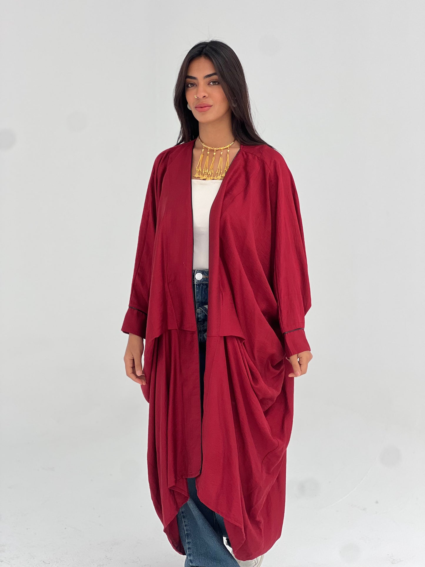 The Cherry Red Cardigan