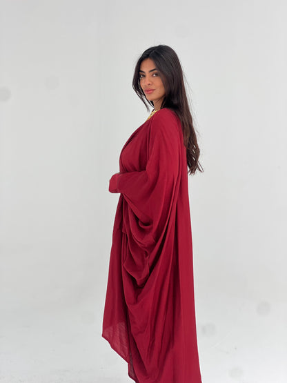 The Cherry Red Cardigan