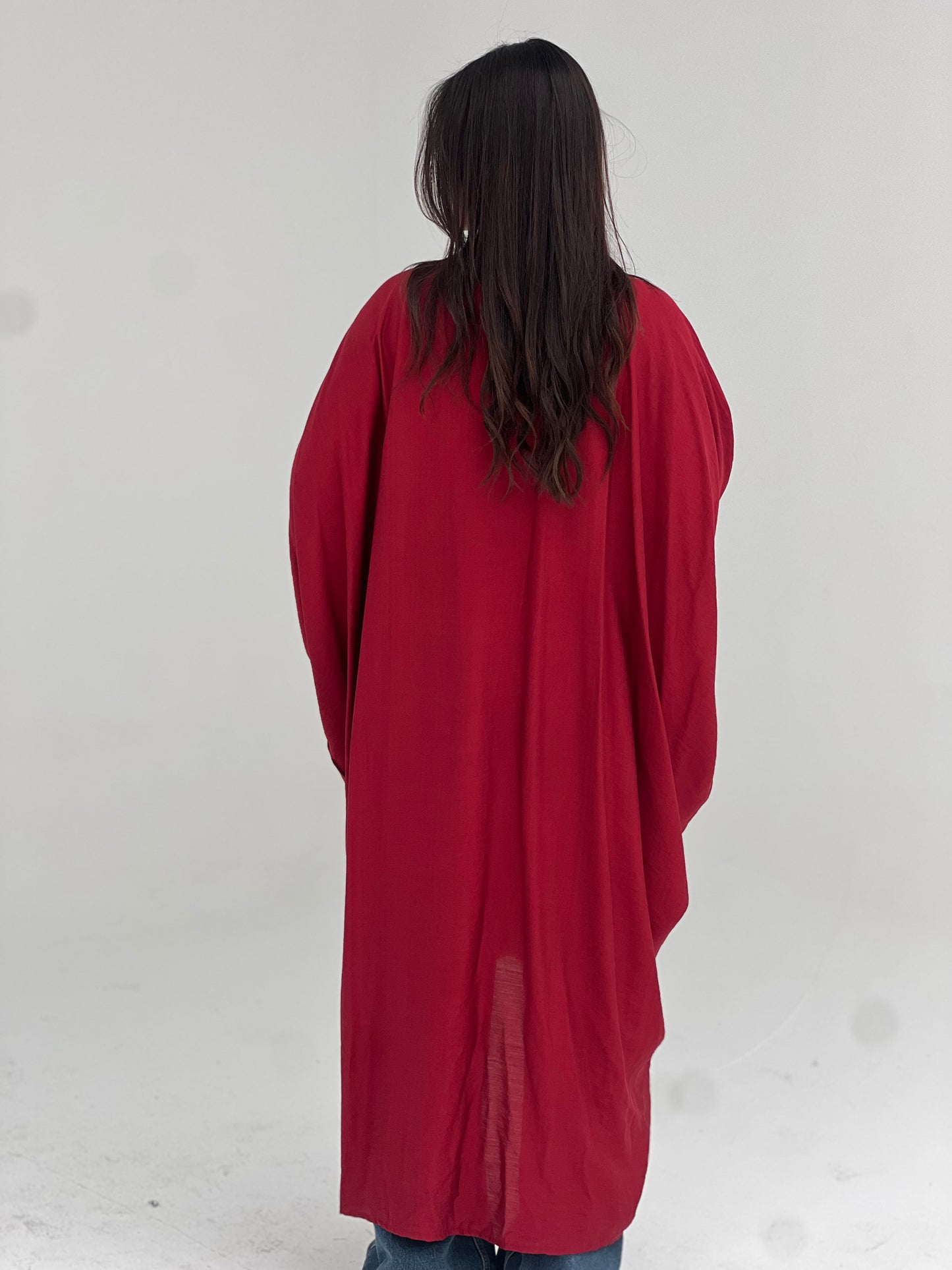 The Cherry Red Cardigan