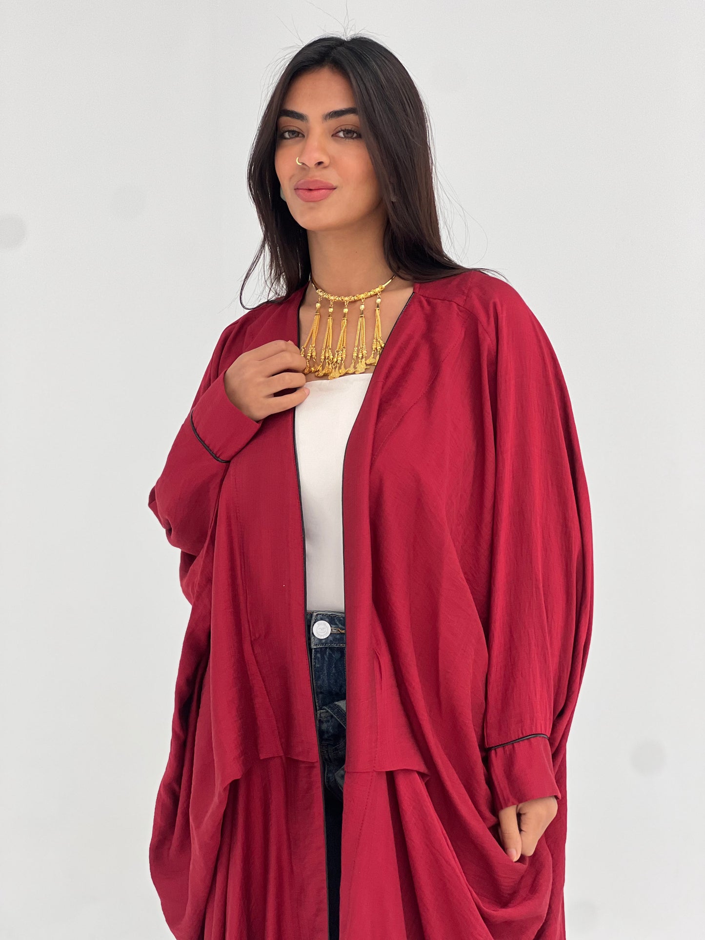The Cherry Red Cardigan